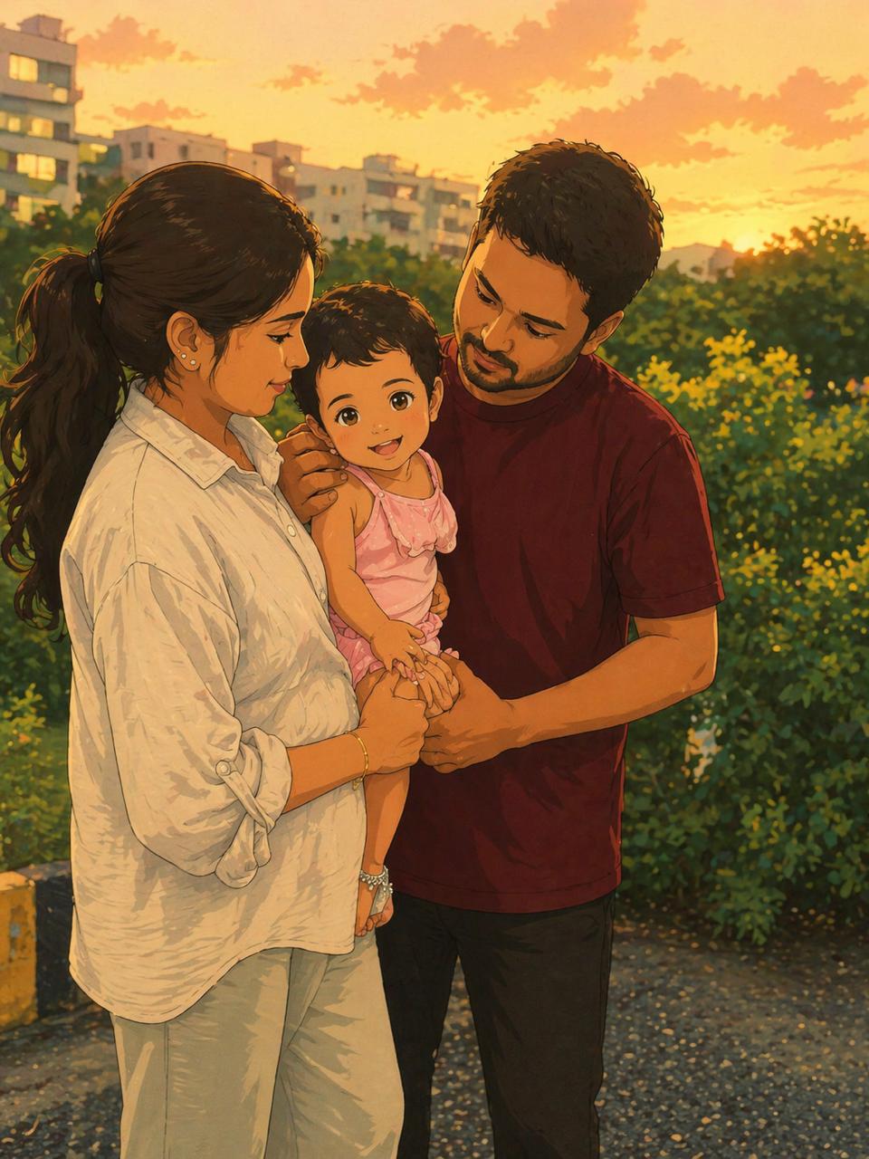 Tired but Blessed β sleepless nights with our little one